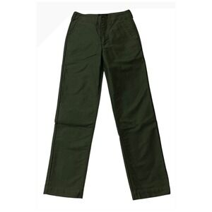Deus Ex Machina Imperial Pant Mens Size 28 Pine Green Cordura Straight Leg Chino